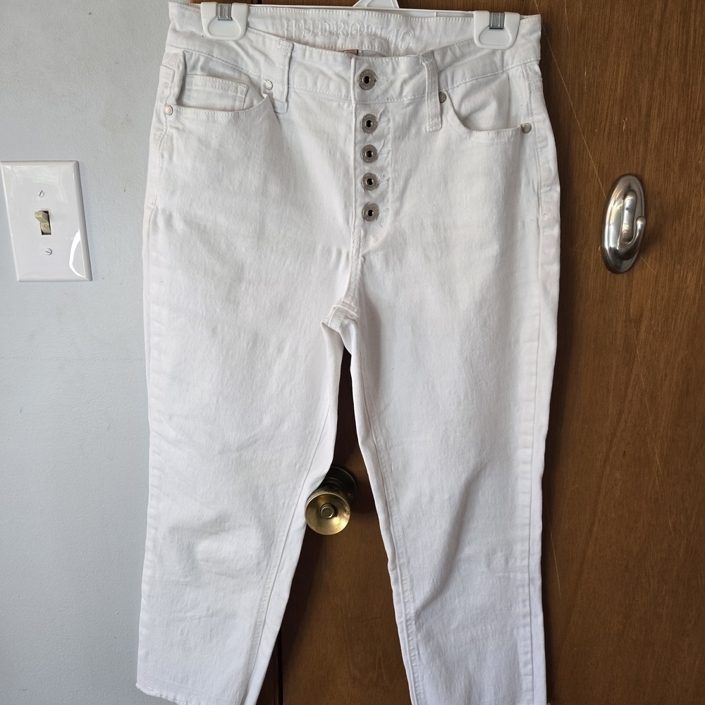 Hydraulic Women's Straight Leg Jeans - White
